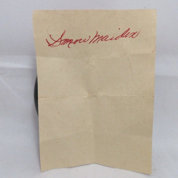 Vtg 1974 Mstera Lacquer Russian Trinket Box Metelitsa Handcrafted USSR w/ Papers - Picture 8 of 8